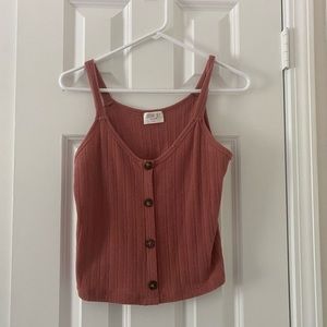 Sienna Sky Buttoned Down Tank Top